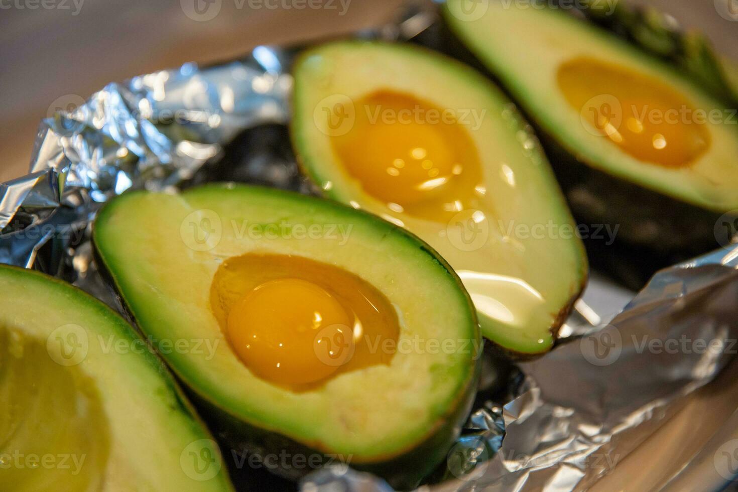Avocados with Egg photo