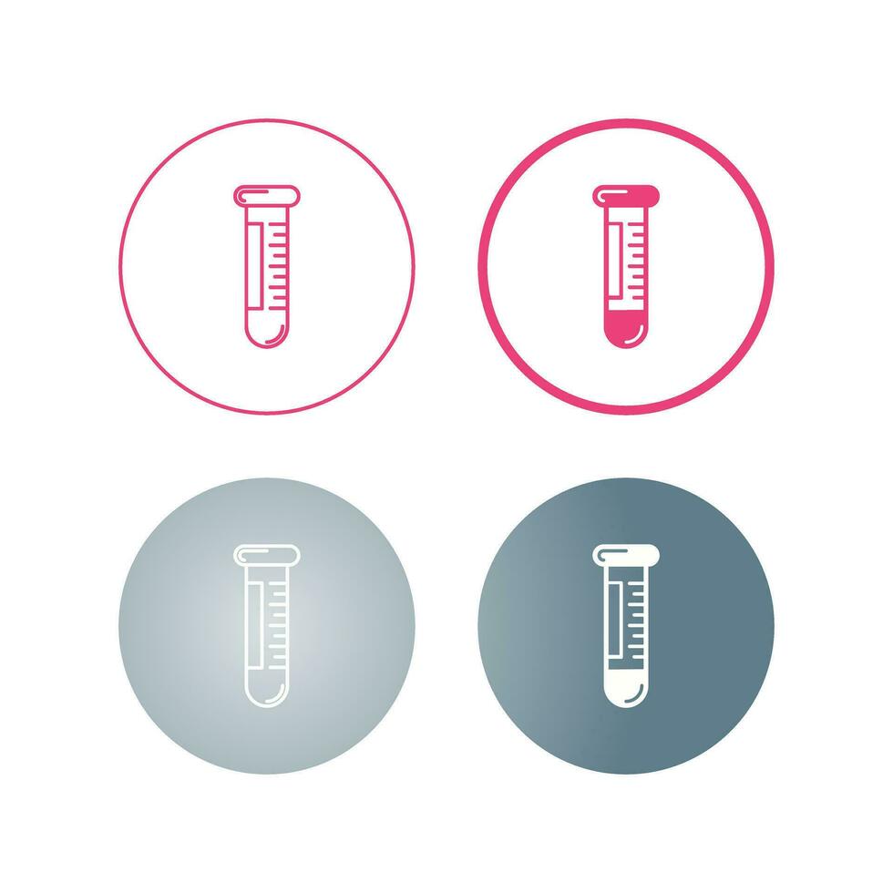 Sample Tubes Vector Icon