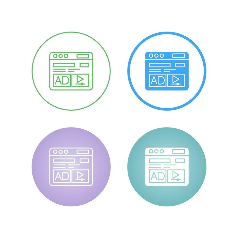 AD Vector Icon