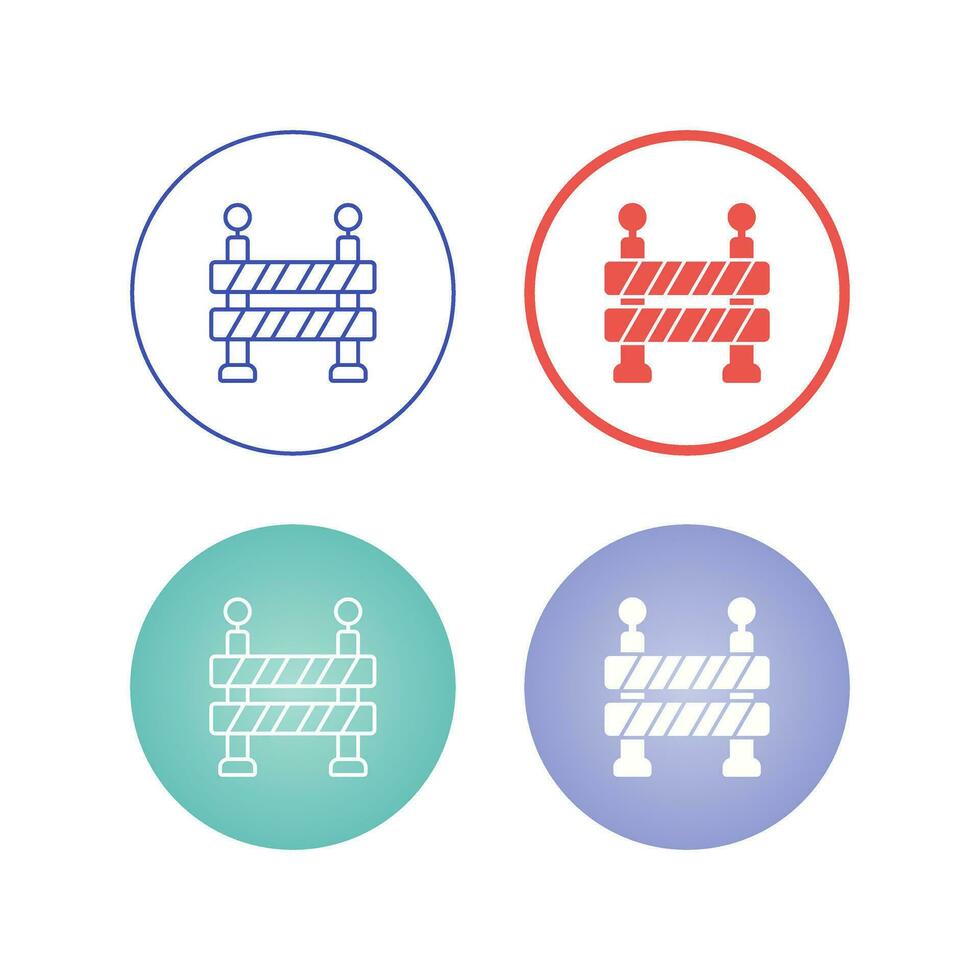 Barrier Vector Icon