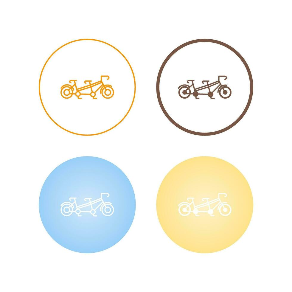 Tandem Vector Icon
