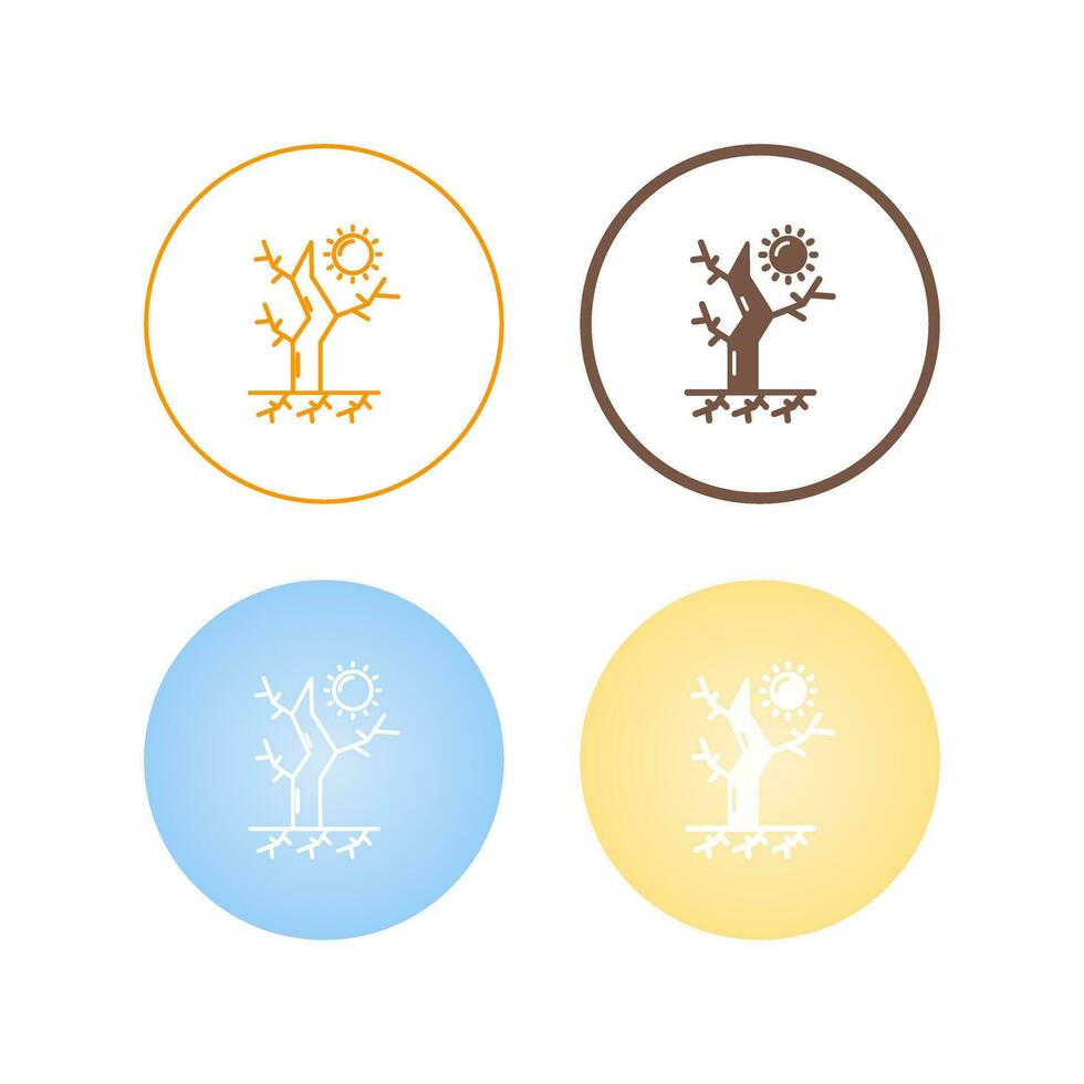 Drought Vector Icon