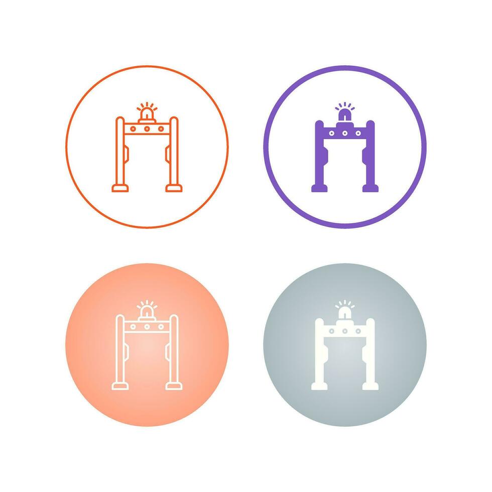 Metal Detector Vector Icon