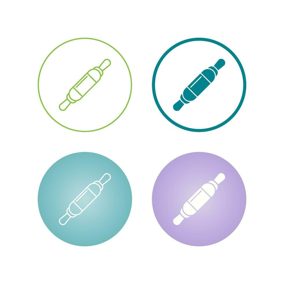 Rolling Pin Vector Icon