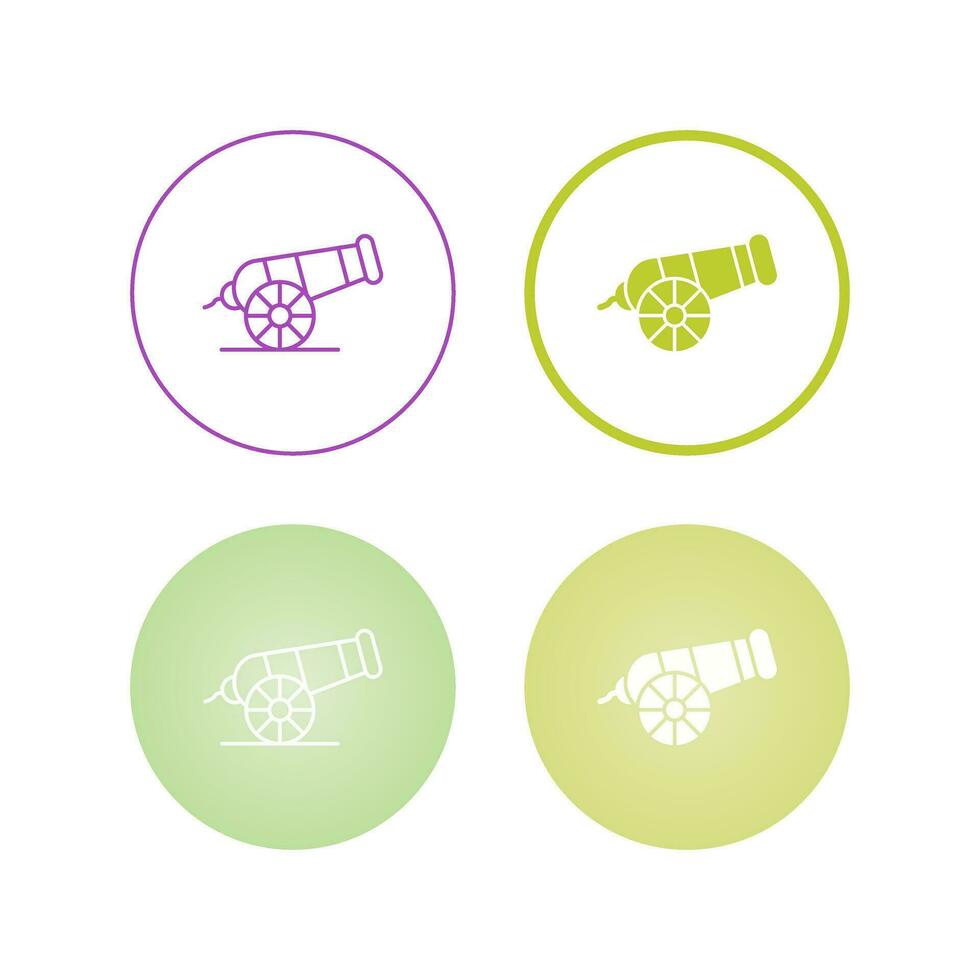 Cannon Vector Icon