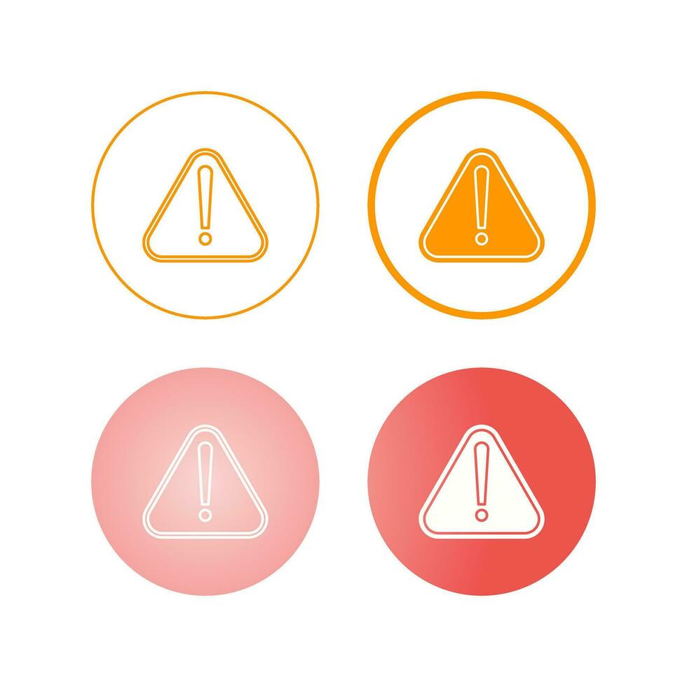 Warning Sign Vector Icon