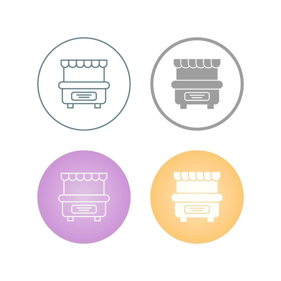Food Stall Vector Icon