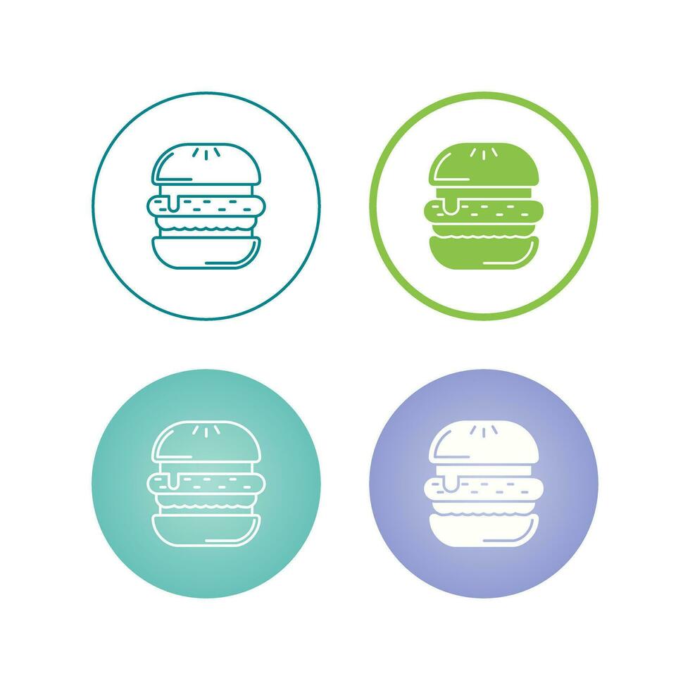 Burger Vector Icon