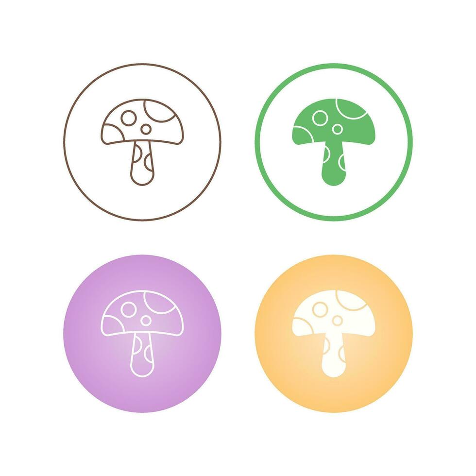 Mushroom Vector Icon