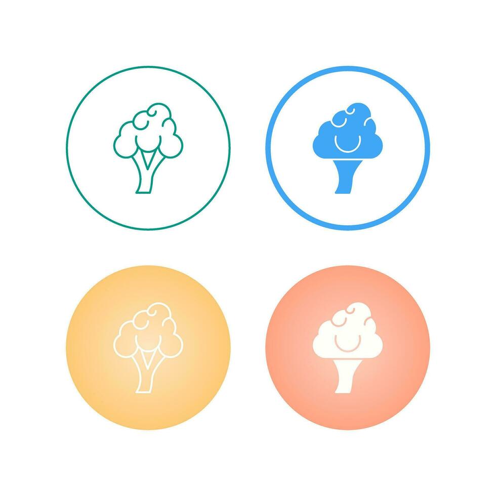Broccoli Vector Icon