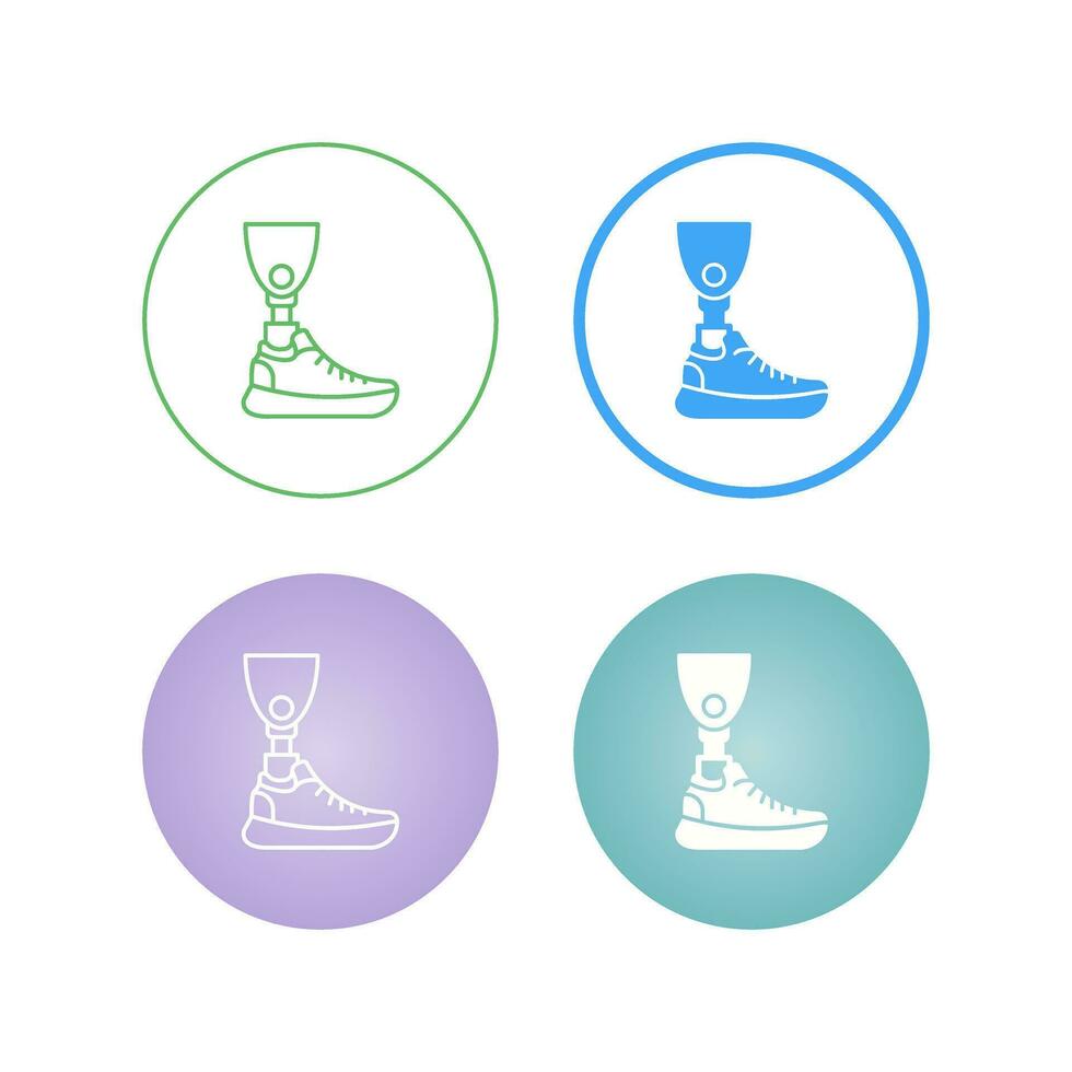 Prosthesis Vector Icon