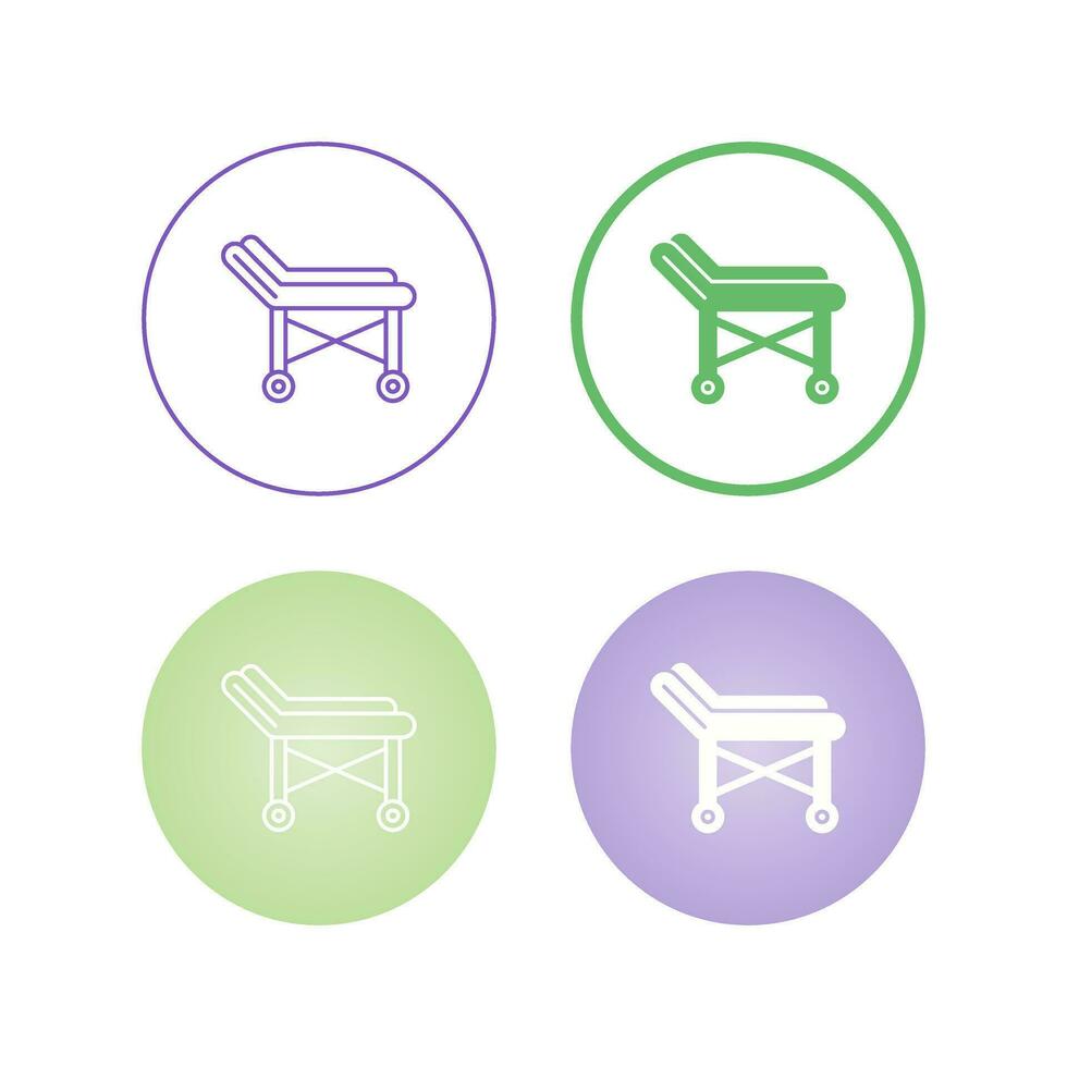 Stretcher Vector Icon