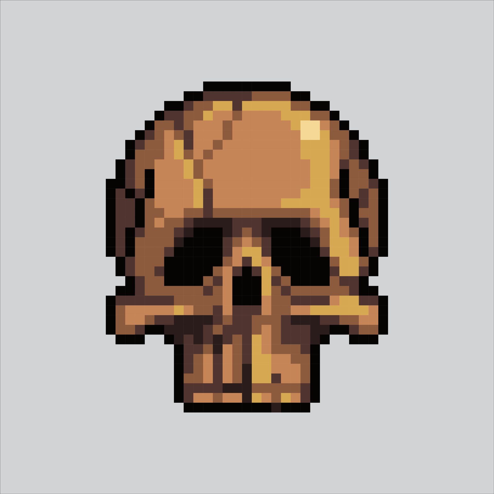 💀Arcade Hero💀 on X: My little #SkullKid for today's @Pixel_Dailies  #pixel_dailies 64x64, 5 colors #pixelart #pixels #pixel #skull   / X