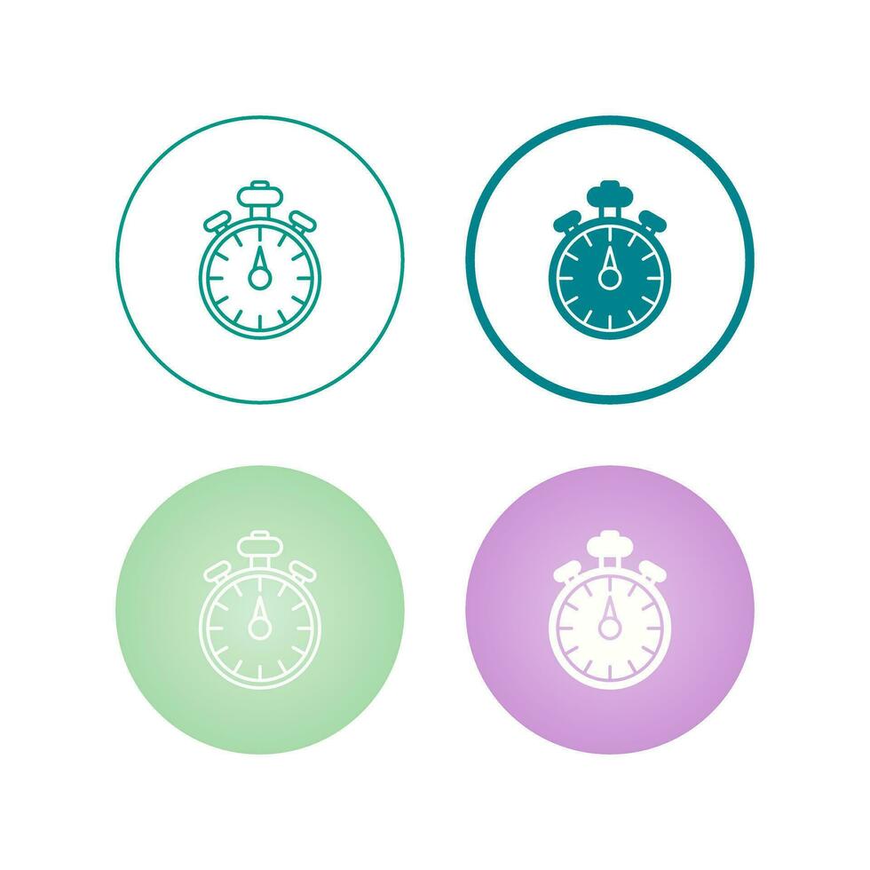 Stopwatch Vector Icon