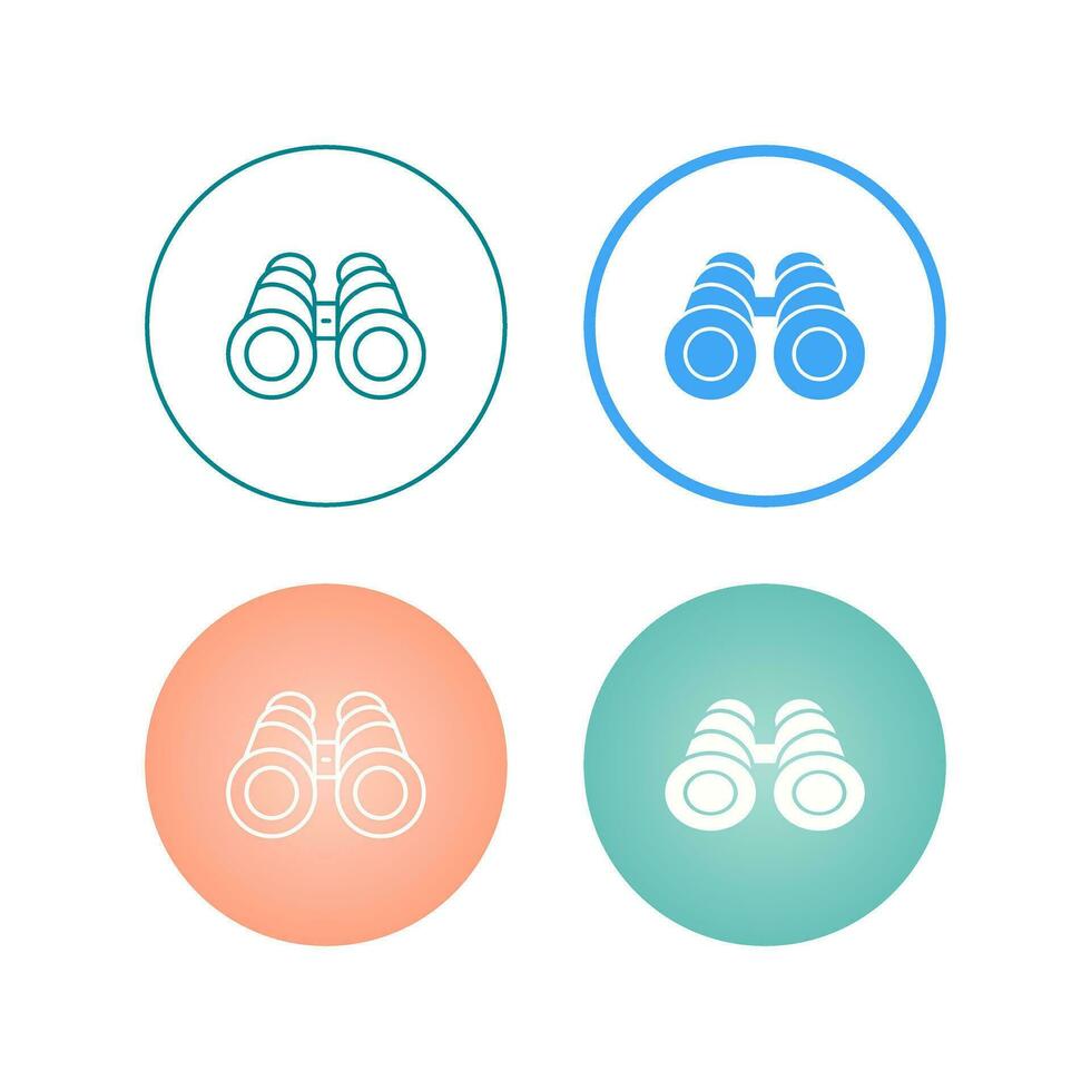 Binoculars Vector Icon