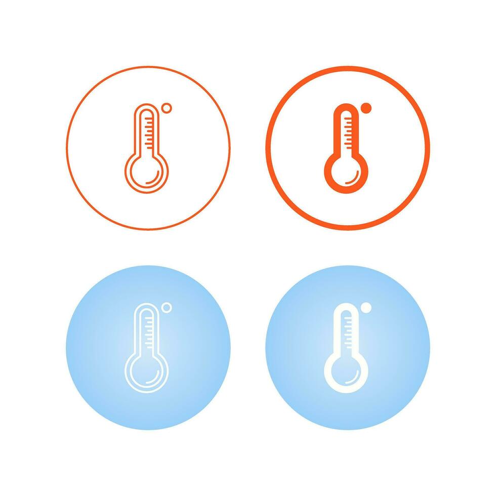 Thermometer Vector Icon