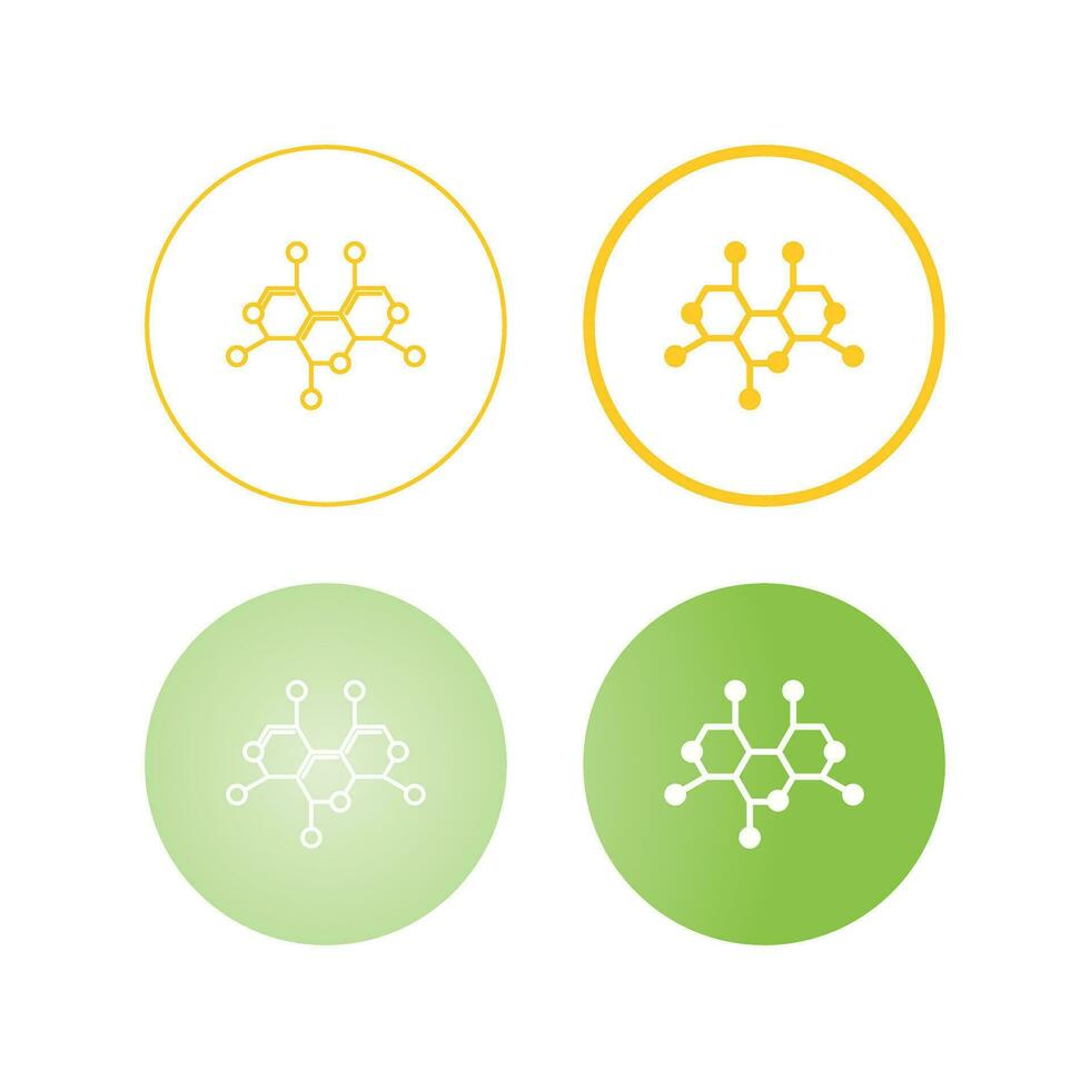 Molecule Structure Vector Icon