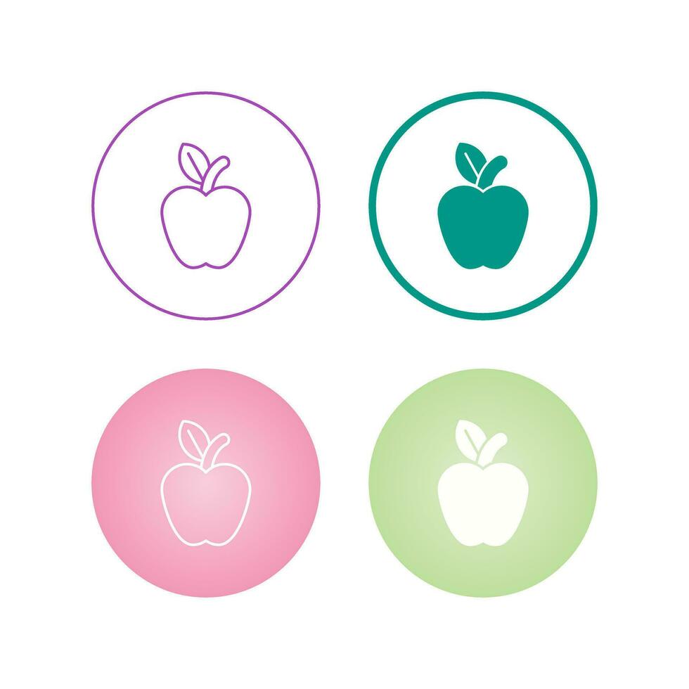 Apple Vector Icon