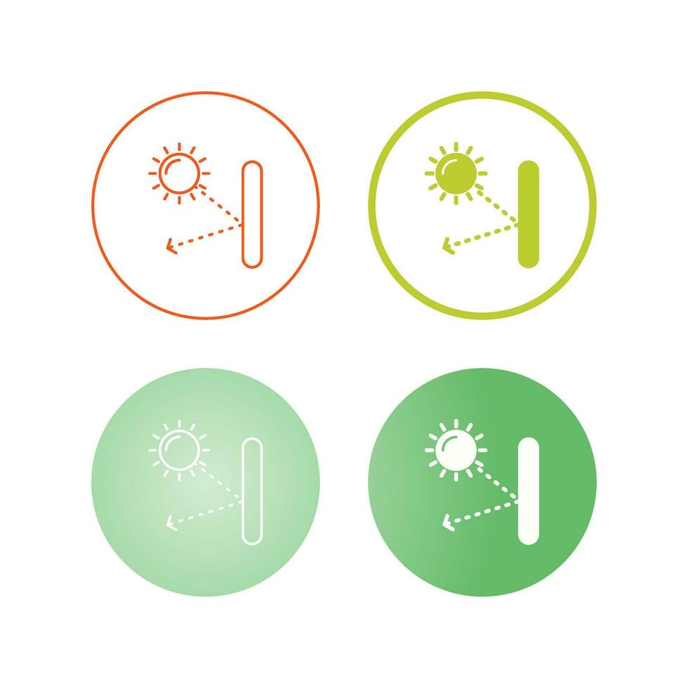 Specular Reflection Vector Icon
