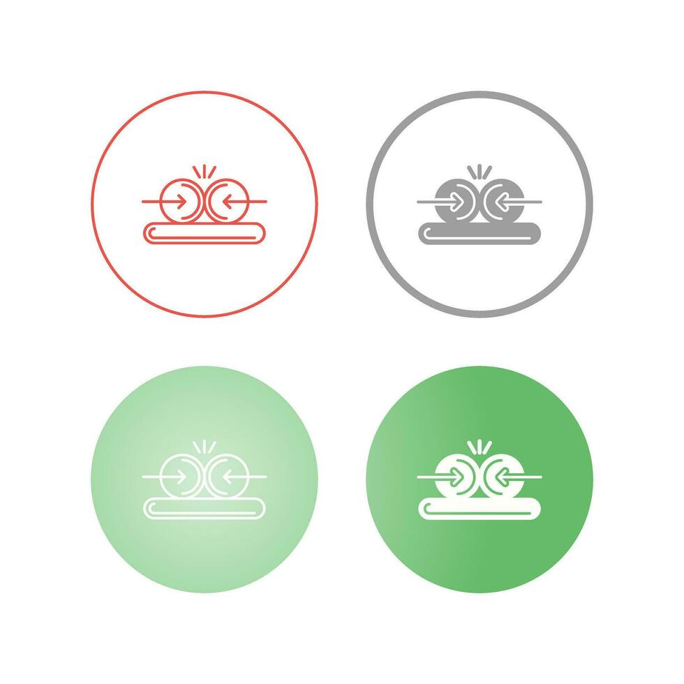 Collision Vector Icon