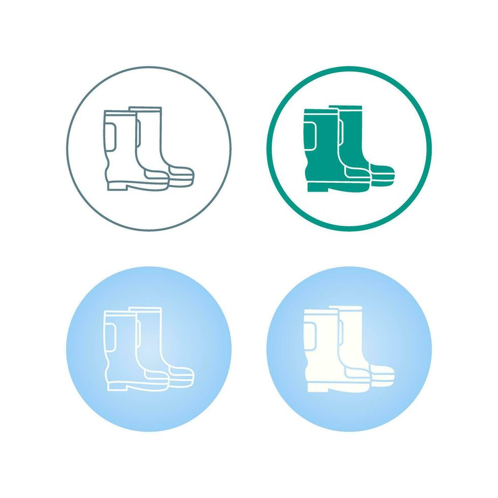 Rain Boots Vector Icon