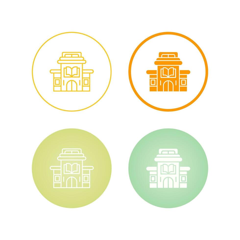 Library Vector Icon