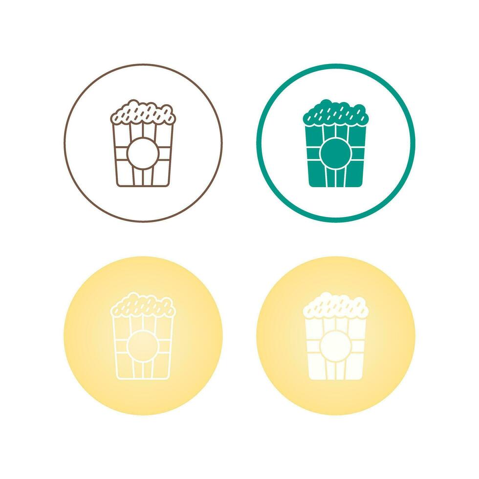 Popcorn Vector Icon