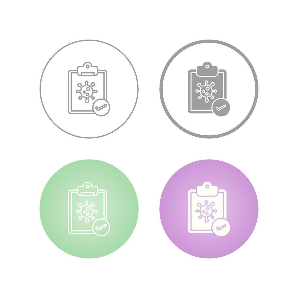 Test Results Vector Icon