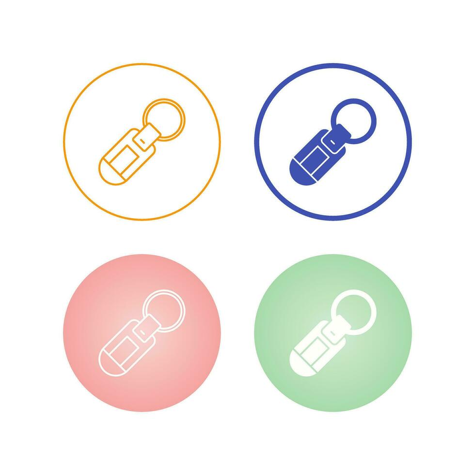 Keychain Vector Icon