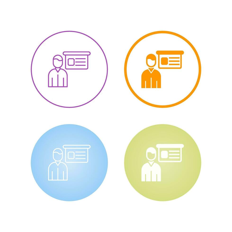 Teaching Vector Icon