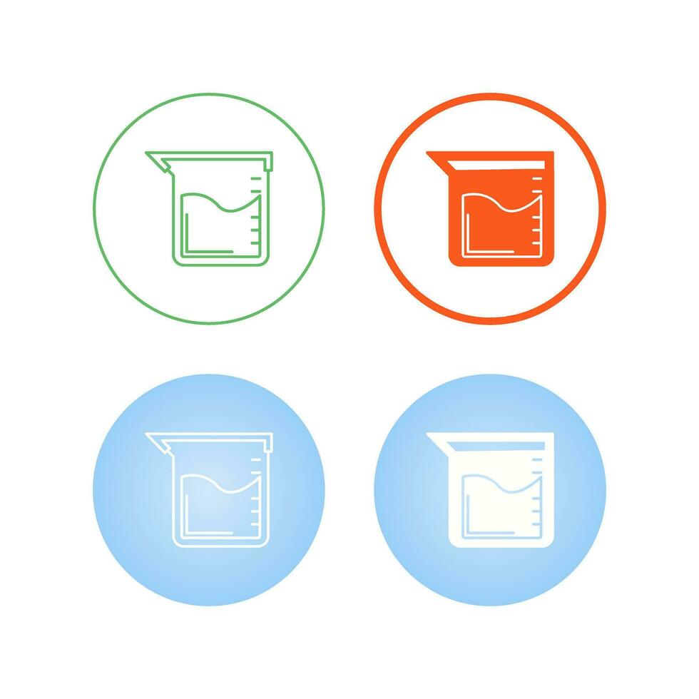 Beaker Vector Icon