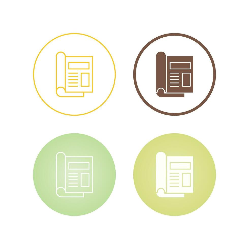 Magazine Vector Icon