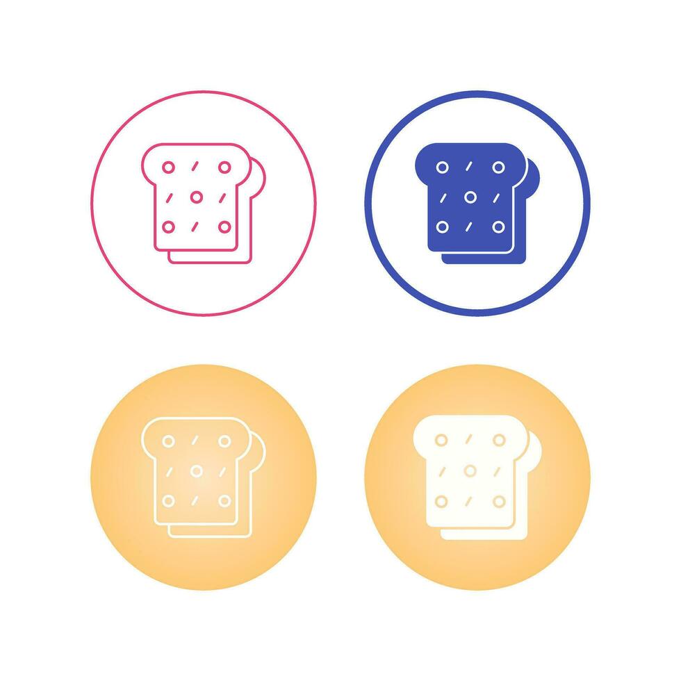 Toast Vector Icon