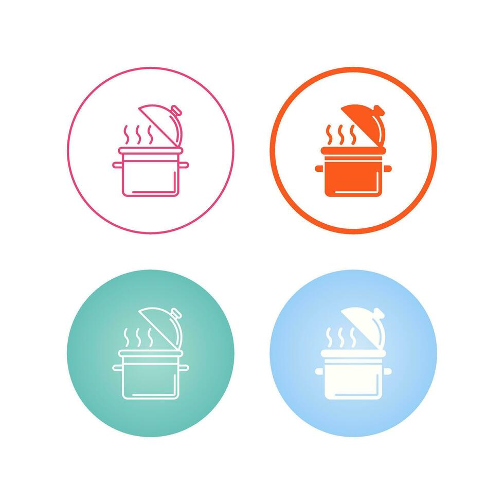 Cooking Pot Vector Icon