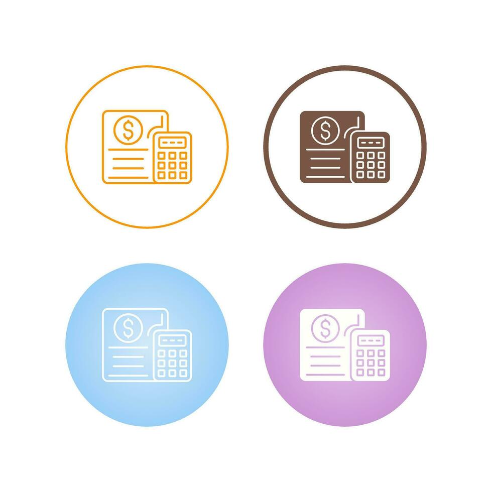 Accounting Vector Icon