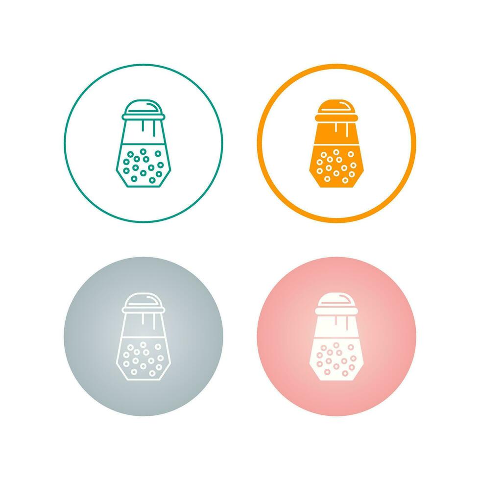 Salt Shaker Vector Icon
