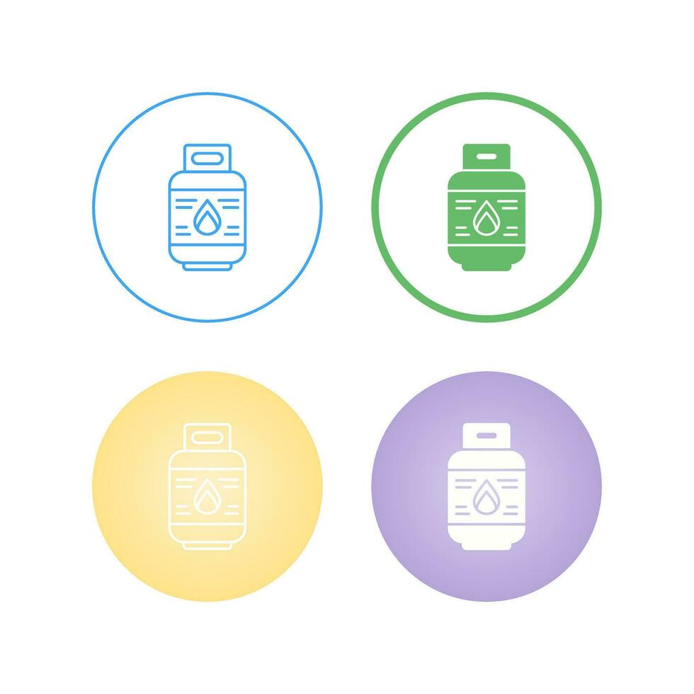 Gas Bottle Vector Icon