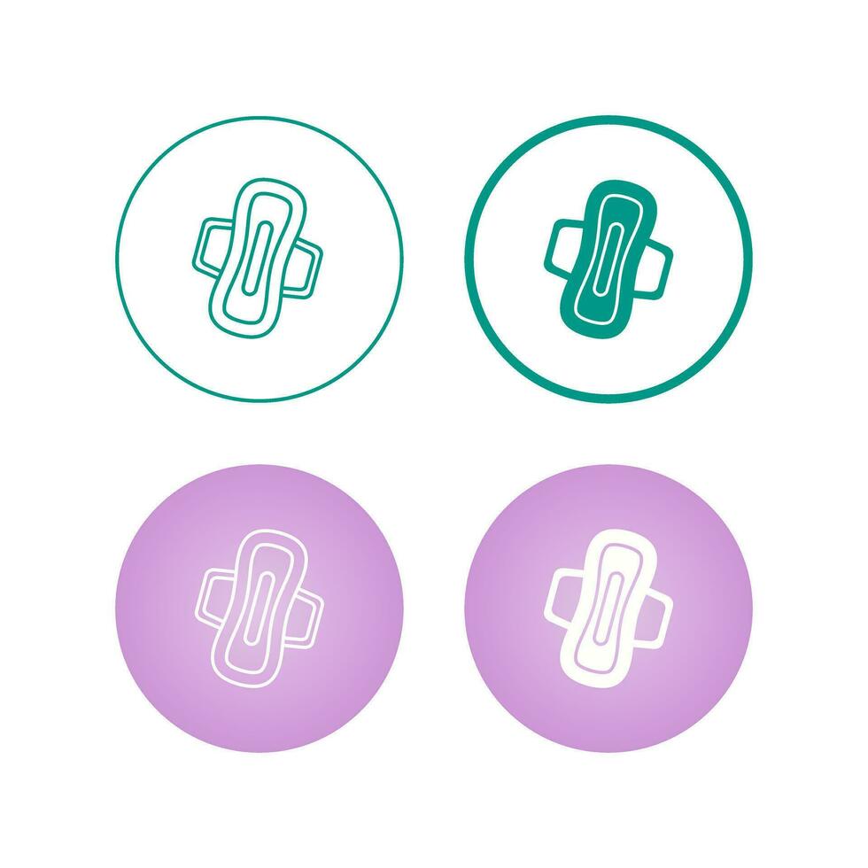 Sanitary Towel Vector Icon