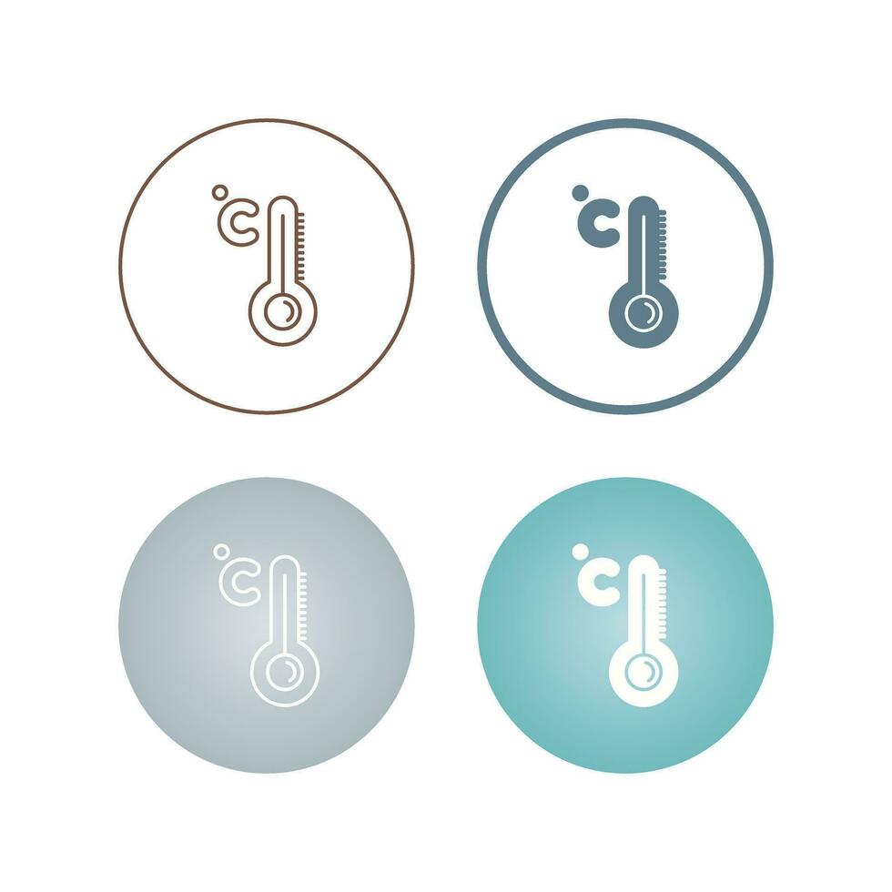 High Temperature Vector Icon