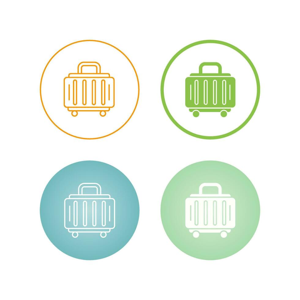 Baggage Vector Icon