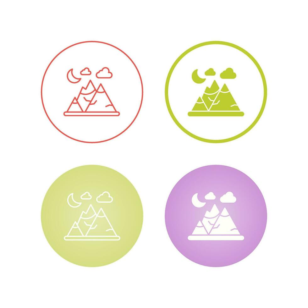 Mountain Vector Icon