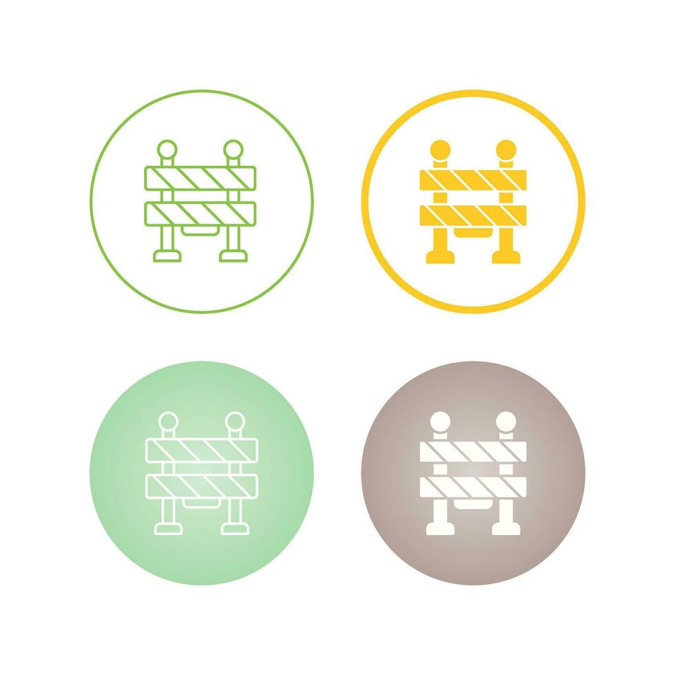 Barrier Vector Icon