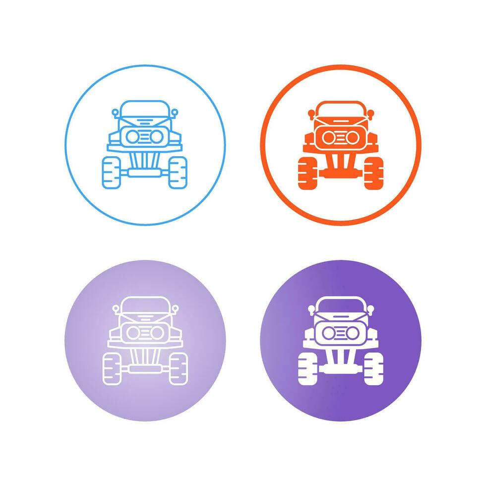 Monster Truck Vector Icon