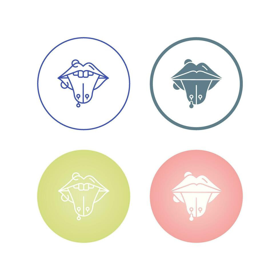 Piercing Vector Icon
