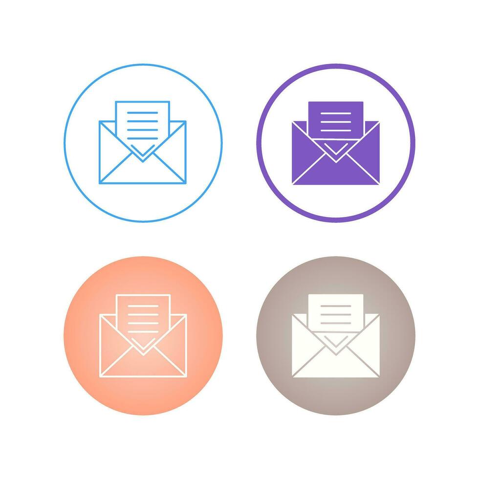 Letter Vector Icon