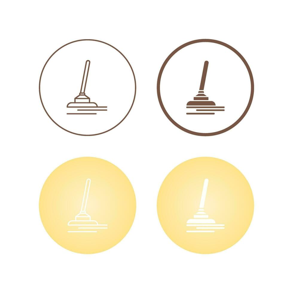 Cleaning Brush Vector Icon