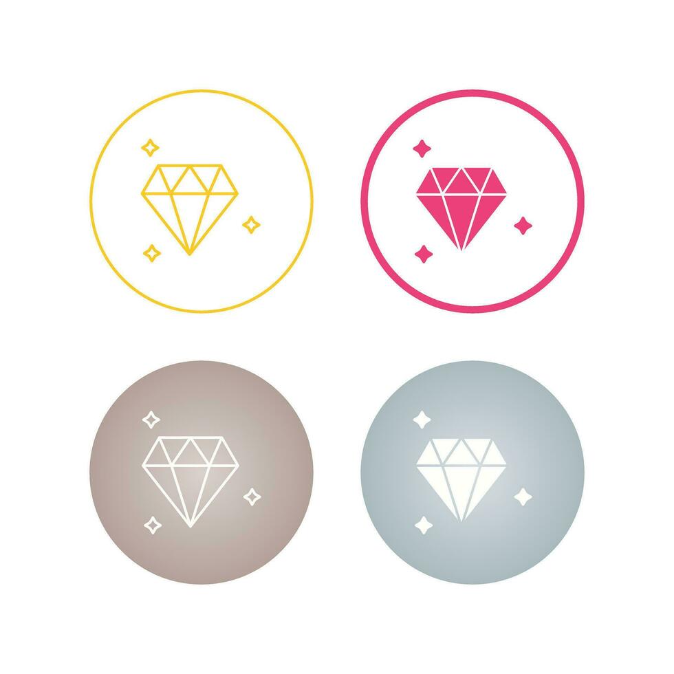 Diamond Vector Icon