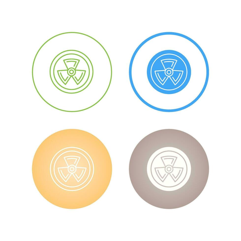 Radiation Vector Icon