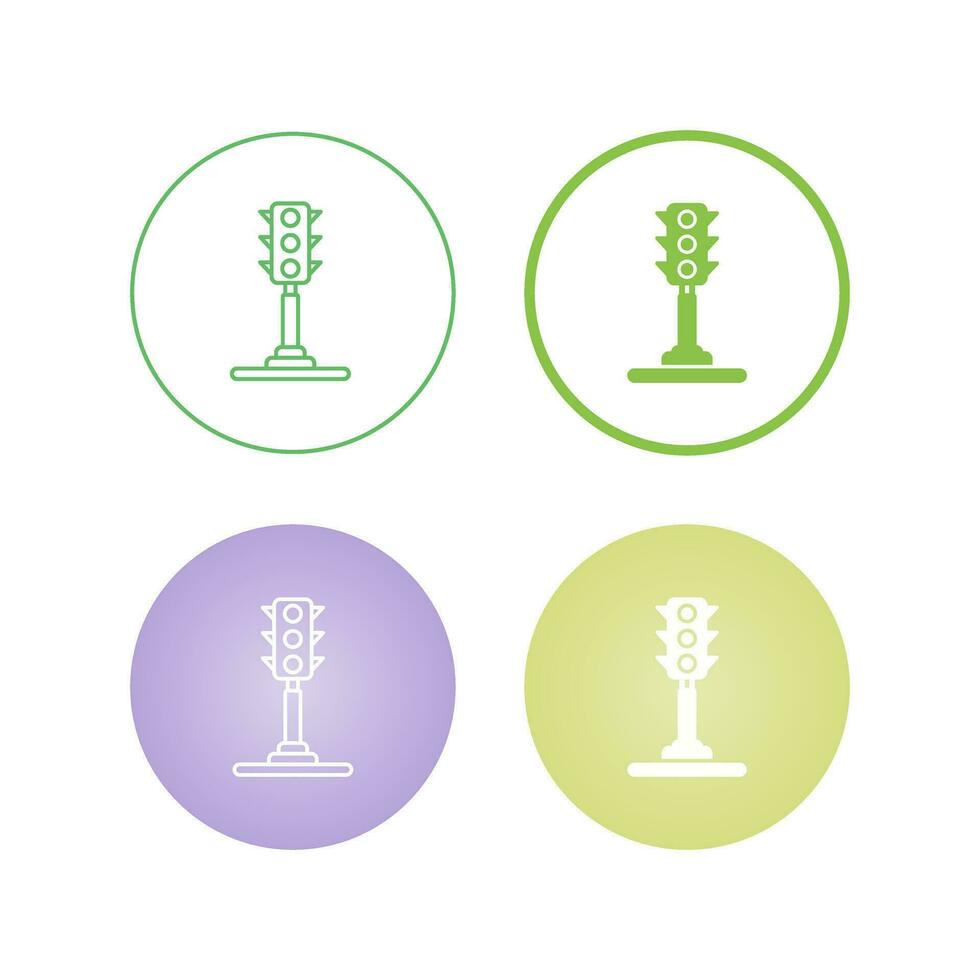 Traffic Light Vector Icon
