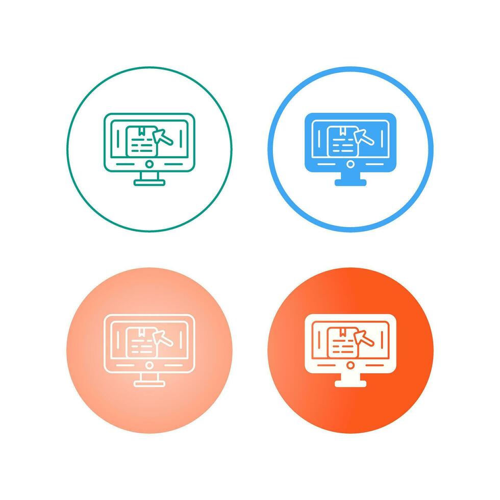 Digital Booking Vector Icon